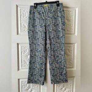 Sigrid Olsen Deco20 Side-Zip Capris - Size 8